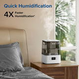 LEVOIT Smart Humidifiers for Bedroom Large Room Home,(6L) Cool Mist Top Fill ...