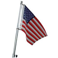 TaylorMade Products, Flag Pole Set, Polished Stainless Steel 24 inch Length