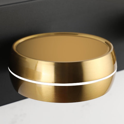 Brass LED Bathroom Lights Fixtures Over Mirror Modern 3 Light Black Bathroom ...