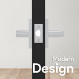 Mega Handles - Glamor Entry I Lever Door Lock Handle Set for Hallway, Closet ...