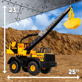 Tonka Steel Classics Mighty Crane - Made with Steel & Sturdy Plastic, Yellow ...