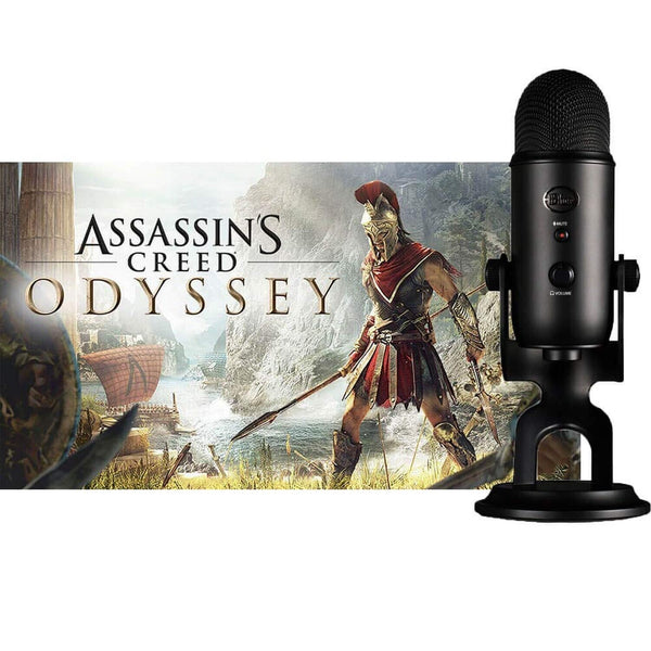 Blue Yeti Blackout + Assassin's Creed Odyssey Bundle