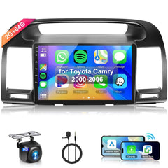 HiFi 2+64G for Toyota Camry 2000-2006 Android 13 Car Radio Stereo,Wireless Ca...