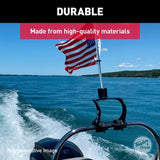Taylor Made KW-Series Flagpole Mount for Boats, Universal Clamp-On Mount, Fit...