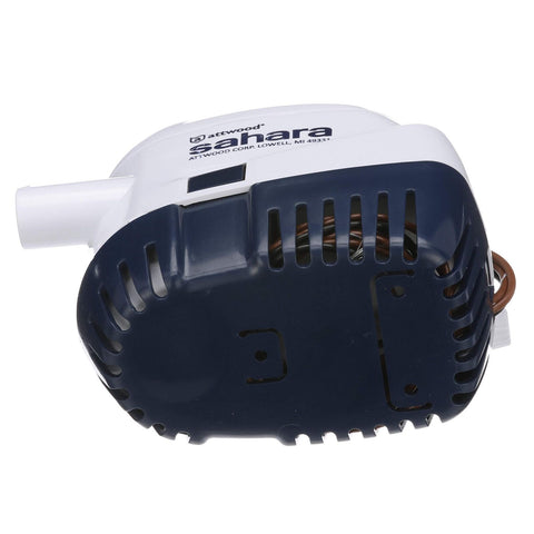 Attwood 4507-7 Sahara S750 Automatic Bilge Pump, 12-Volt, 1.5-Amp Draw, &#190;-I