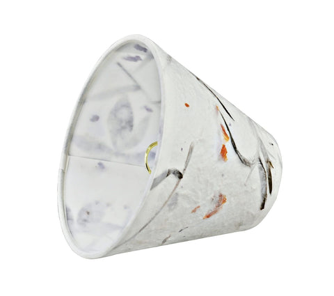 Aspen Creative 32115-6A, Empire Clip-On Chandelier Lamp Shade, Off-White, 3" ...