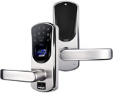 V8 Keyless Entry Smart Door Lock,Fingerprint Stainless Steel Touchscreen with...