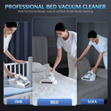 Mattress Vacuum Cleaner Bed Vacuum Cleaner with 16Kpa Suction 253.7nm UV-C Li...