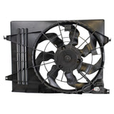 TRQ Radiator Cooling Fan Assembly Compatible with 2010-2015 Hyundai Tucson 20...